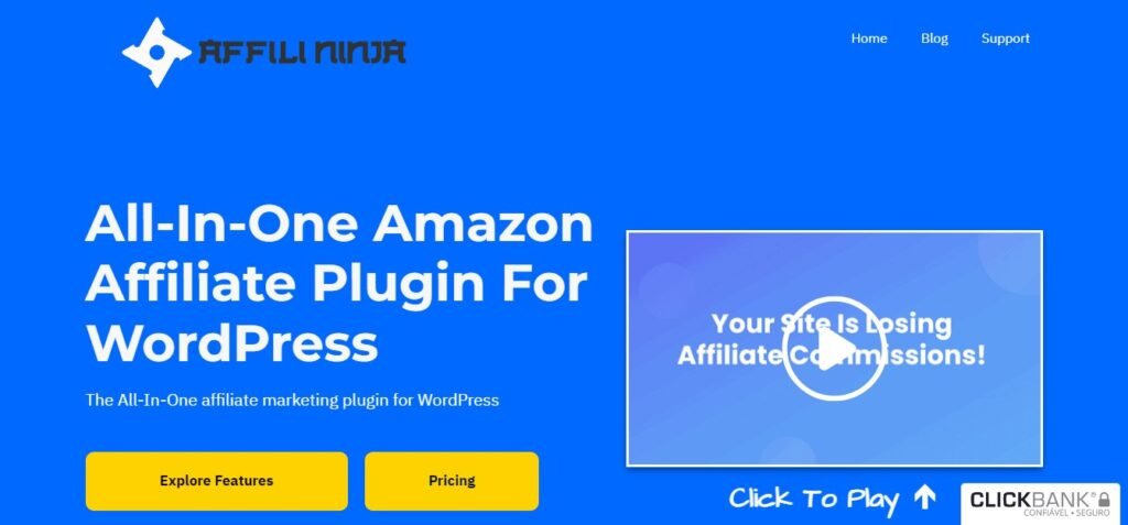 "AffiliNinja: The Ultimate Affiliate WordPress Plugin for Amazon. #MaximizeAmazonAffiliateEarnings"