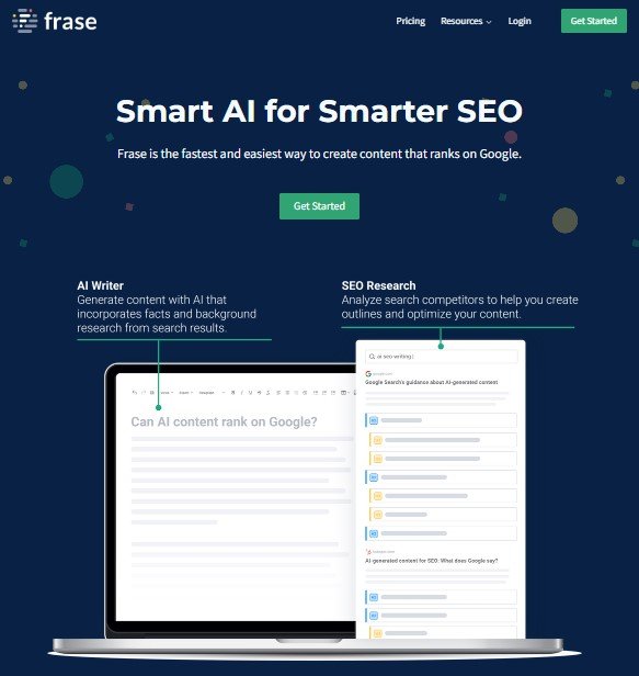 "Frasei AI: Elevate Your SEO Content. #OptimizeRankings"